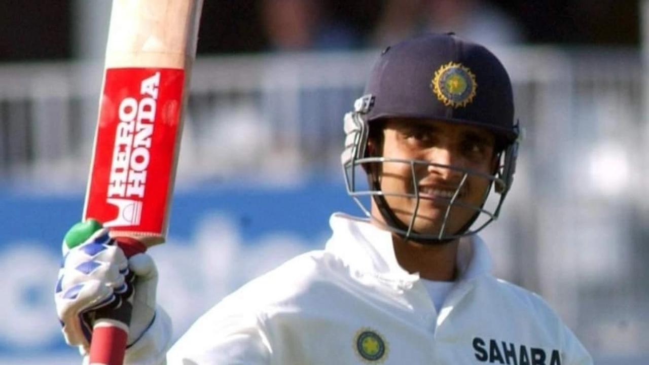 Sourav Ganguly made his Test debut against England at Lord's in 1996. He scored 131 runs in the game, giving fans a glimpse of the greatness to come.